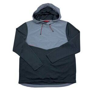 Zero Restriction Men's Tyson Hoodie Gray Black Size M Pullover Golf Stretch